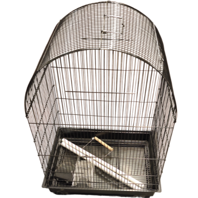 Jaula para Aves Grande de 60 cm de altura X 34 cm de Ancho X 45 cm de Frente