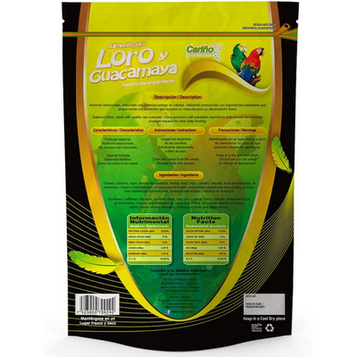 Alimento para Loros y Guacamayas de