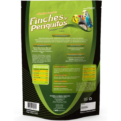 Alimento para Finches y Periquitos 750 Gramos
