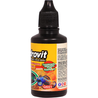 Acondicionador Hydrovit Multivitamínico para Peces 30 Mililitros