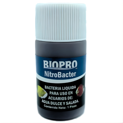 Acondicionador Nitro Bacteria Viva para Acuarios 15 Mililitros