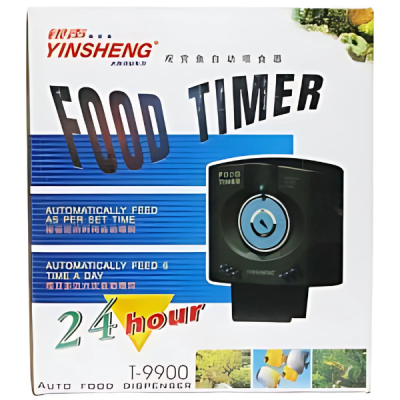 Alimentador para Peces Automatico de Pilas 