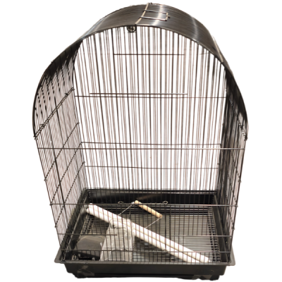 Jaula para Aves Grande de 60 cm de altura X 34 cm de Ancho X 45 cm de Frente