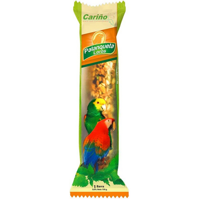 Alimento para Pericos y Loros, Palanqueta 150 Gramos