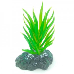 AD. PIEDRA C/PLANTA #2 6X5X8 CM.