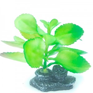 AD. PIEDRA C/PLANTA #3 13X13X11 CM.